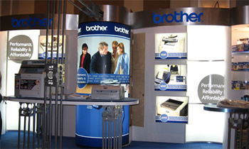 Brother Booth Graphics