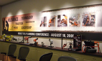 Ridgid Graphic Mural