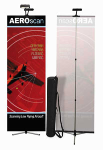Summit Banner Stand - Front and Back plus Accessories